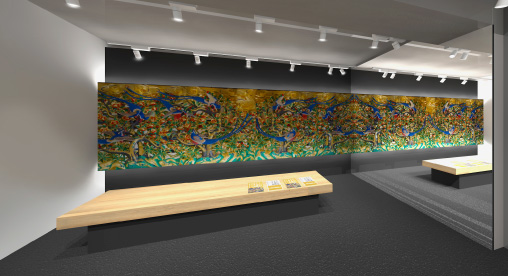 「名古屋城 本丸御殿カフェ」@表参道：内装